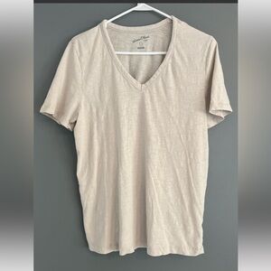 Universal Thread Cream Short Sleeve Tee